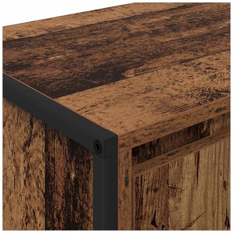 Mobile TV Legno vecchio 140 x 36 x 49.5 cm Legno multistrato - Foto 9