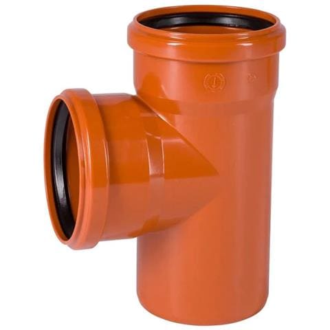 Derivazione Tubo Kg 110 Mm  Raccordo Scarico Dn 110  Pvc-u  87 Grad - Foto 1