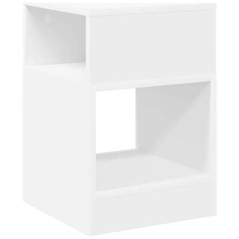 Tavolino Bianco 30,5 x 30 x 45 cm Legno multistrato - Foto 1