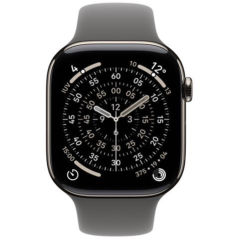 Watch Series 11 GPS + Cellular 42mm Cassa Titanio con Band Grigio Pietra - M /L - Foto 2