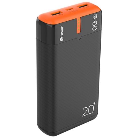 EnerGen 20000 mAh Nero, Arancione - Foto 1