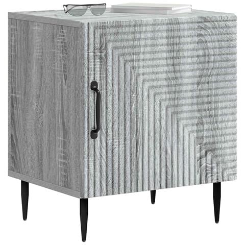 Armadio da Notte Grigio Sonoma 43 x 34,5 x 50 cm - Foto 2