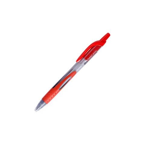 confezione da 12 pezzi - penna a sfera scatto super 1.0 rosso faber castell - Foto 1