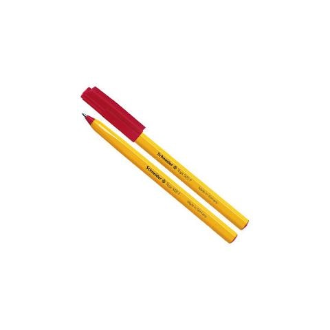 confezione da 50 pezzi - penna a sfera tops 505 0,5mm rosso schneider - Foto 1