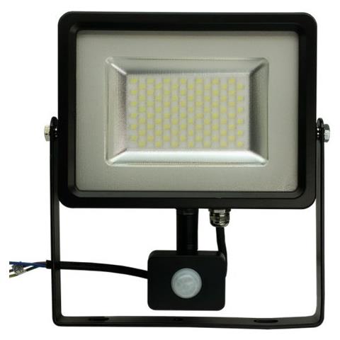 V tac faro led slim 20w da esterno (waterproof ip44) con sensore ... Fari da esterno