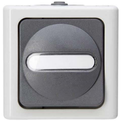 1 Pezzo Completo Interruttore, Commutatore Blueelectric Grigio - Foto 1