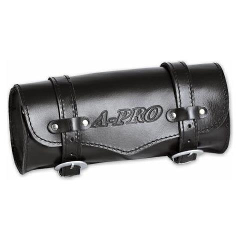 Borsa Moto Custom Barilotto Porta Attrezzi Chopper Nero - Foto 1