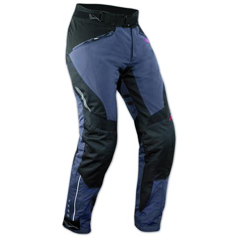 Pantaloni Donna Lady Impermeabile Moto Imbottitura Termica Estraibile Blu 26 - Foto 1