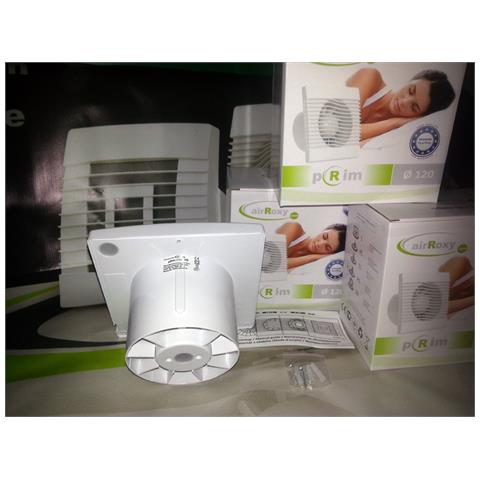 Parete Di Qualità Cucina Bagno Aspiùatore 150 Millimetri Con Sensore Di Umidit Ventilatore Prim - Foto 2