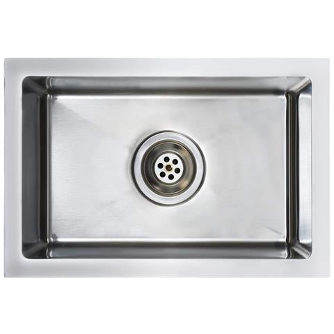 Lavello Da Cucina Lavorato A Mano Con Filtro In Acciaio Inox - Foto 1