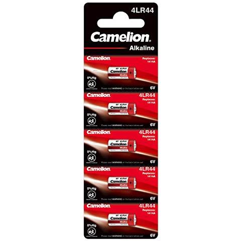 , Batterie Speciali Per Macchina Fotografica, Senza Mercurio, 12050144 Ag13 / 4lr44 / 6 V / 5x - Foto 1