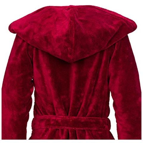 Palermo Accappatoio, Rosso (burgundy 016), 42 Donna - Foto 4