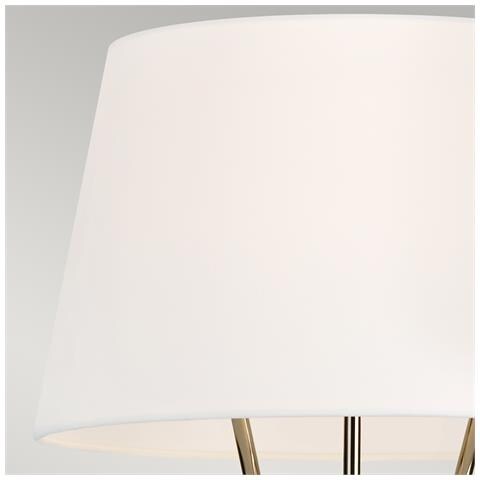 Piantana 1 Luce, Nichel Lucido, E27 - Foto 2