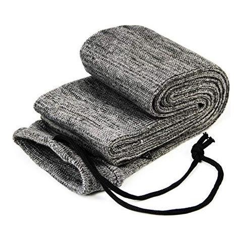 68 Bag Bow Tiro Con Larco Calzino Della Cassa Del Manicotto Per Il Lungo Arco Bagagli Trattati In Silicone Grigio Tessuto - Foto 1