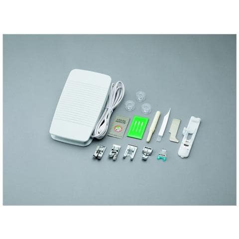 Cs10s - Macchina Da Cucire Elettronica - 40 Punti - Sistema Di Infilatura Dell'ago - Display Lcd - Bianco - Foto 8