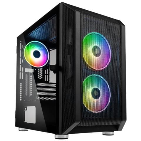Citadel Mesh Rgb Mini Tower Vetro Temperato No-power Minitx / matx - Foto 1