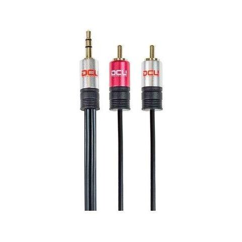 Cavo Audio Jack (3,5 Mm) Con 2 Rca Dcu (3 M)  - Foto 1