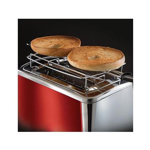 Tostapane 23220-56 a 2 Fette Potenza 1500 W Colore Rosso - Foto 2