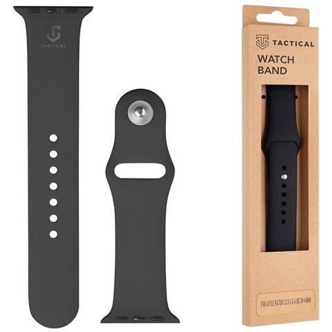 Cinturino 456 Originale Silicone Per Apple Watch 1-2-3-4-5-6-7-8-se 38 40 41mm Black - Foto 1