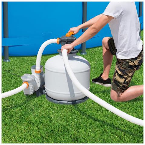 Pompa Con Filtro A Sabbia Flowclear 11355 L /h - Foto 2