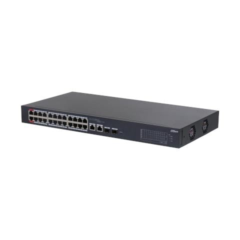DH-CS4226-24ET-240 switch di rete Gestito L2 Gigabit Ethernet (10/100/1000) Supporto Power over Ethernet (PoE) Nero - Foto 2