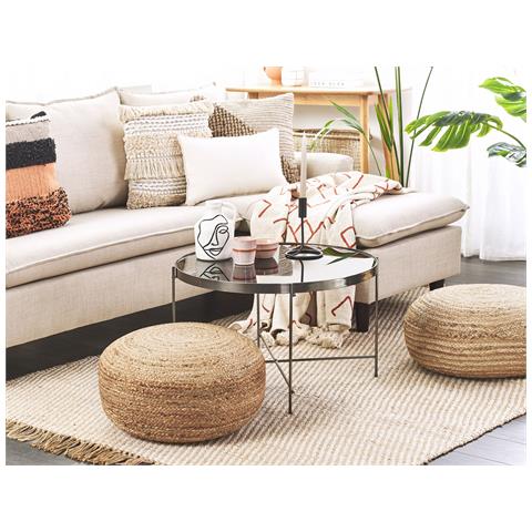 Pouf Tifelt Iuta Beige - Foto 1