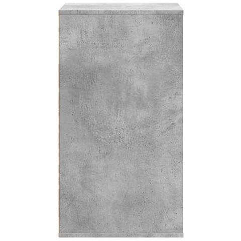 Cassettiera Angolo Grigio Cemento 60x41x76cm Legno Multistrato - Foto 10