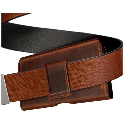 Custodia Cintura Universale Taglia M Pelle Royal Chiusura Magnetica - Foto 2