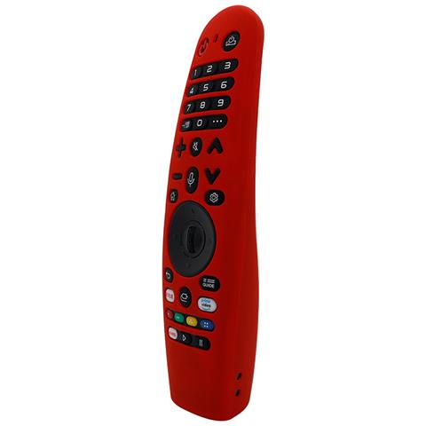 Custodia Protettiva In Silicone Per Telecomando Lg An-mr600 E Mr650a Red - Foto 1