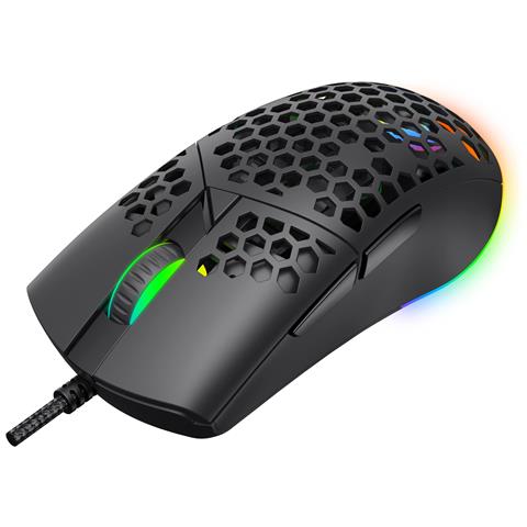 MS1036 mouse Gaming Ambidestro USB tipo A Ottico 7200 DPI - Foto 2