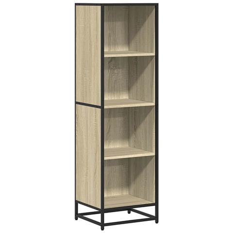 Libreria Rovere Sonoma 40x35x139 Cm In Legno Multistrato - Foto 2