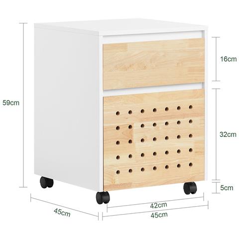 Supporto Per Stampante 45x45x59cm Ask06-wn - Foto 2