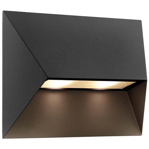 Pontio 27 Lampada Da Parete Compatta 50w Ip54, Nero - Foto 2