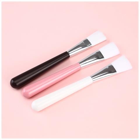 Set Di Pennelli Cosmetici - Rosa, Bianco, Nero E Trasparente - Foto 2