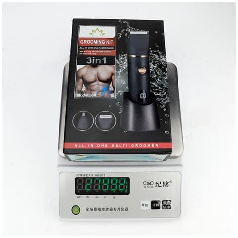 Set Rasoio Multifunzionale Da Donna 388 Nero - Pelle Liscia - Foto 2
