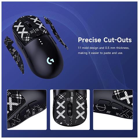 Pelle Per Mouse Con Presa Migliorata Per Logitech Mx Master 3/3s - Foto 4