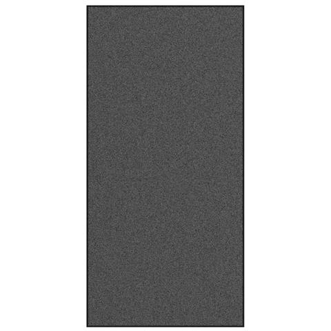 Tappetino Antracite e Nero 120 x 250 cm Poliammide e PVC - Foto 1