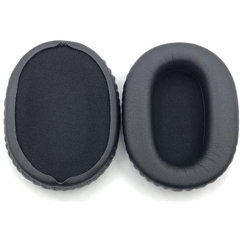 2 Cuscinetti Di Ricambio Compatibili Con Cuffie Sony Wh-ch710/720/zx770bn - Pelle Proteica E Memory Foam Black - Foto 2