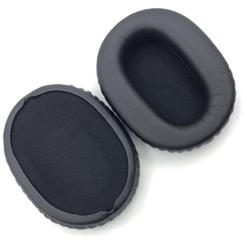 2 Cuscinetti Di Ricambio Compatibili Con Cuffie Sony Wh-ch710/720/zx770bn - Pelle Proteica E Memory Foam Black - Foto 4