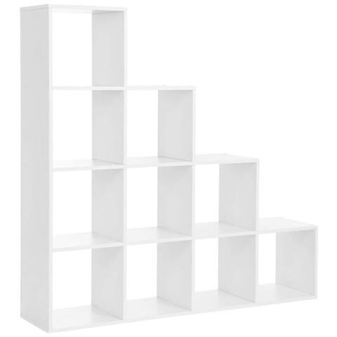 Libreria 129,5x129,5 cm, bianca - Foto 5