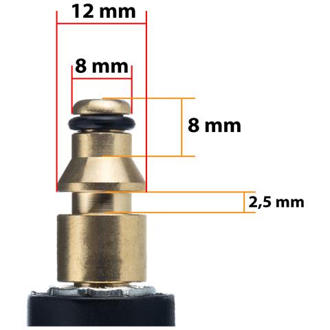 Tubo Alta Pressione 10m - Click Connect, Nylon, Pvc | Max 200 Bar, 60°c | Compatibile Con Idropulitrici Stihl, Nilfisk, Gerni - Foto 8
