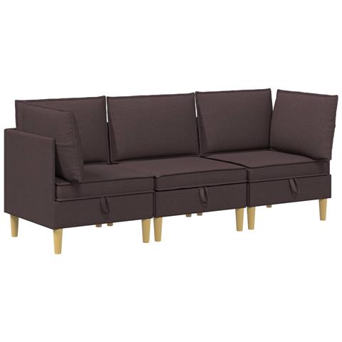 Set di divani modulari con spazio di archiviazione 3 pcs - Foto 1