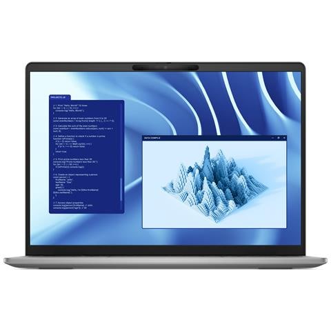 Latitude 7455 Copilot+ PC Snapdragon X1P-64-100 Computer portatile 35,6 cm (14") Touch screen Quad HD+ 16 GB LPDDR5x-SDRAM 512 GB SSD Wi-Fi 7 (802.11be) Windows 11 Pro Inglese UK Grigio - Foto 1
