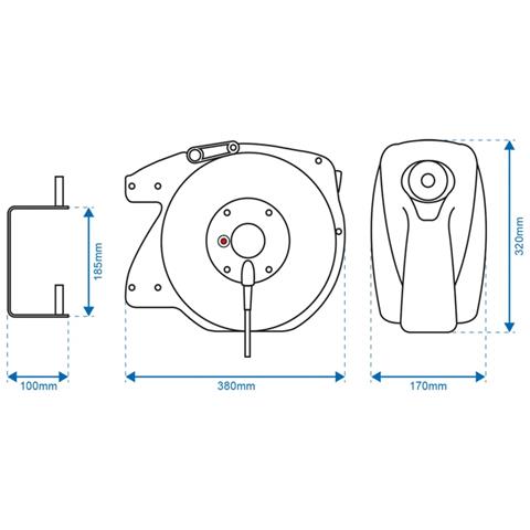 580786 Avvolgicavo Automatico 15 M - Foto 2