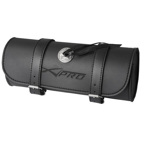 Borsa Moto Custom Barilotto Porta Attrezzi Chopper Nero - Foto 1