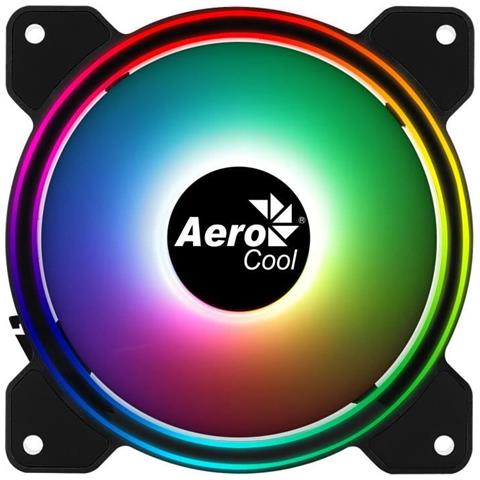 Ventilateur De Boitier Aerocool Saturn 12f A Rgb 12cm (noir) - Foto 1