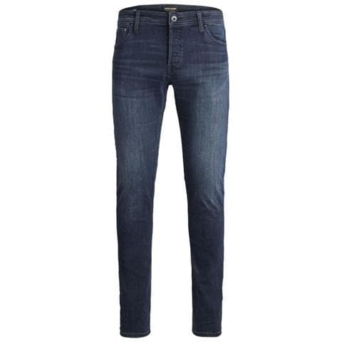 Jeans Slim Fit A Vita Bassa In Denim Blu Da Uomo - Foto 1