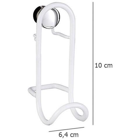 Single Classic Plus - Appendiabiti Da Bagno, Bianco, 2 Pezzi, - Foto 3