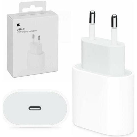 Adattatore Originale 20w Usb-c Power Mhj83zm / A Per Iphone 14,13,12 Blister - Foto 1