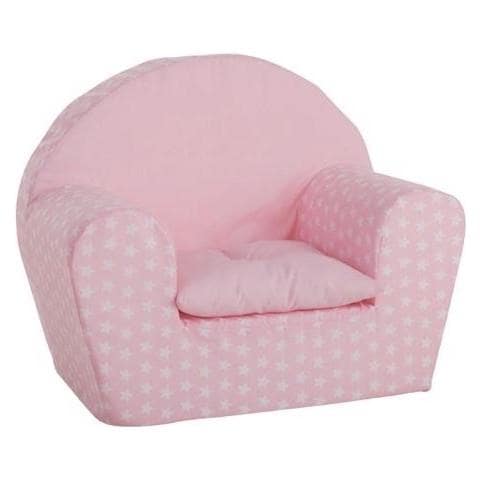 Poltrona Stelle Rosa Con Cuscino - Foto 1